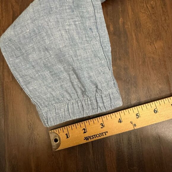 ATHLETA Cabo Linen Joggers Pants in Blue Resort Coastal - Picture 12 of 12